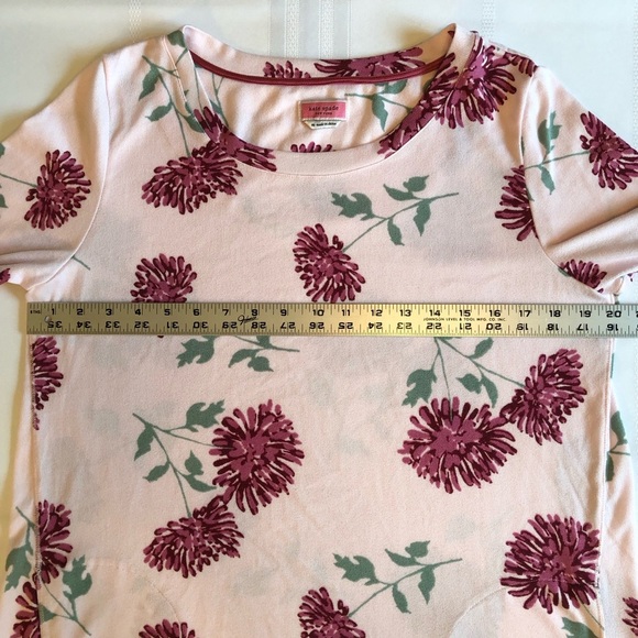 Kate Spade Blooming Mums Long Sleeve Comfy Night Shirt Size M - Picture 5 of 8